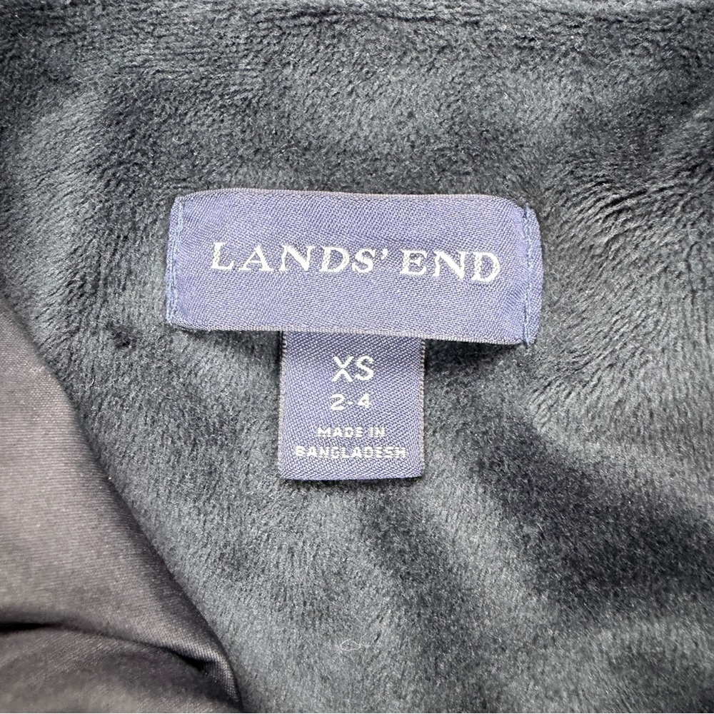 Lands' End Women's Black puffer Coat - Picture 6 of 7
